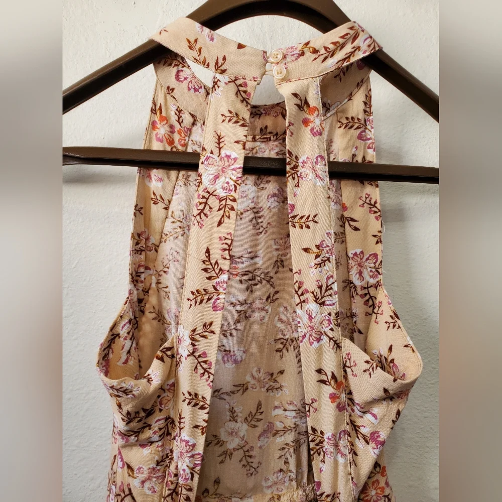 NWT Sunday Mi Amor Floral Open Back  Cutout Detail Dress - Picture 8 of 16